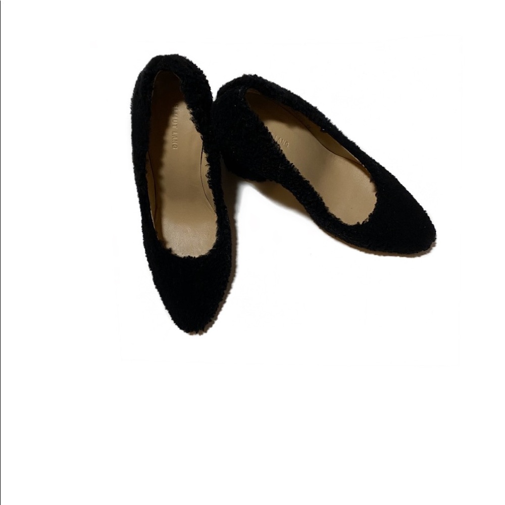 Fuzzy Helmut Lang Heels